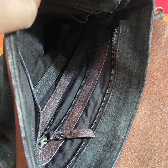 Amsterdam Heritage Leather suede Crossbody bag - Picture 9 of 10